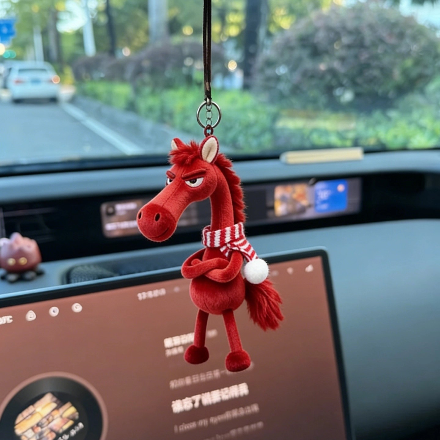小马车载挂件马年可爱吉祥物汽车中控台后视镜装饰挂件2026年新款,汽车用品/电子/清洗/改装,车挂,淘宝优惠券,粉丝福利购,淘宝优惠卷