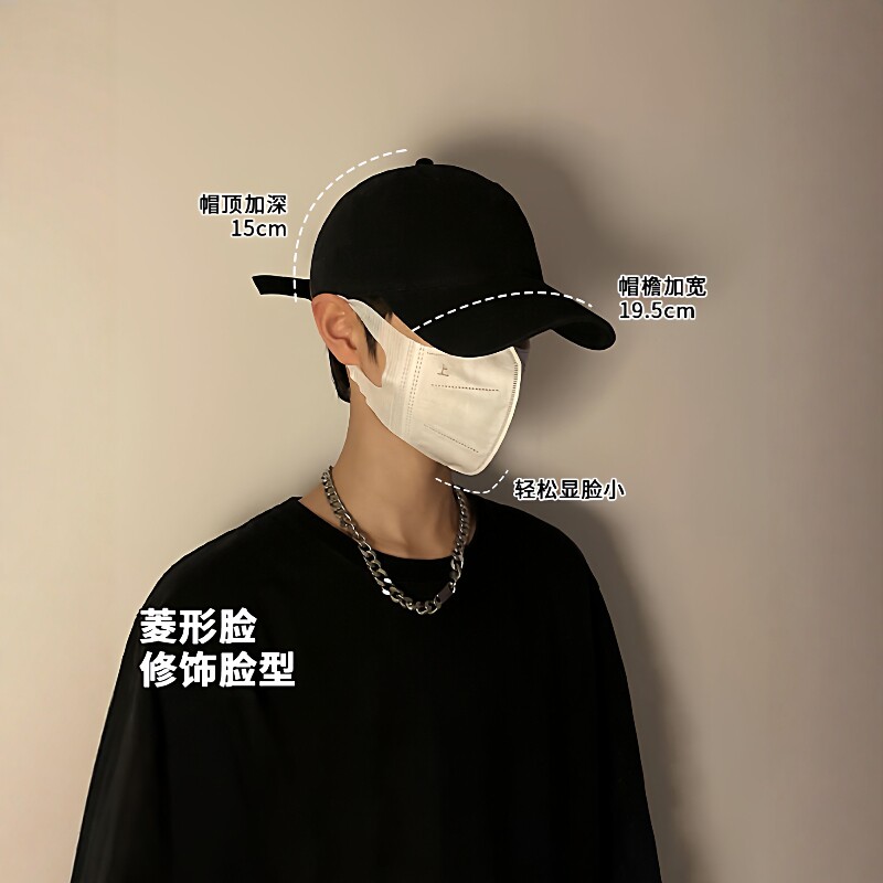 男士大头围棒球帽男款大加深大码图片