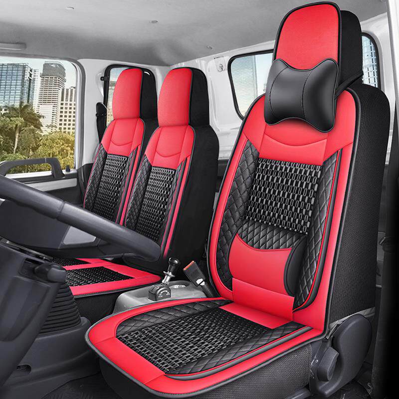上汽大通V80座椅套依维柯全季全包皮革冰丝汽车专用星瑞宇峰座椅