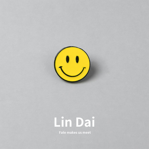 笑脸胸针可爱胸章扣针徽章包包