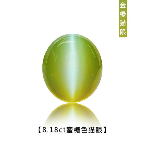金绿猫眼8.20ct眼线明显笔直犀利