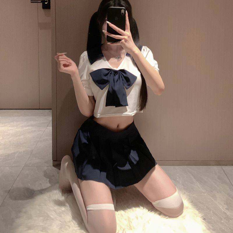 趣情内衣2024新款性感房事高级感晴趣jk制服套装成人诱惑老公qqny