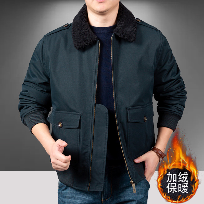 2024冬季新款棉衣男士加绒加厚户外多袋翻领棉袄宽松大码保暖外套,男装,棉衣,淘宝优惠券,粉丝福利购,淘宝优惠卷