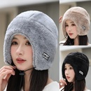 加绒加厚电动车骑车防寒防风包头帽子男女款 新款 帽子护耳护脸冬季