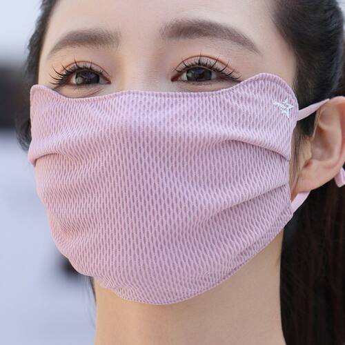 夏季冰丝防晒面罩女透气薄款