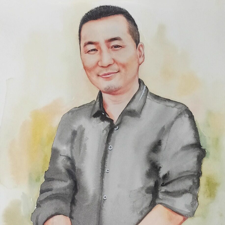 手工水彩画定制人物画装饰画头像原创插画代画照片转手绘生日礼物