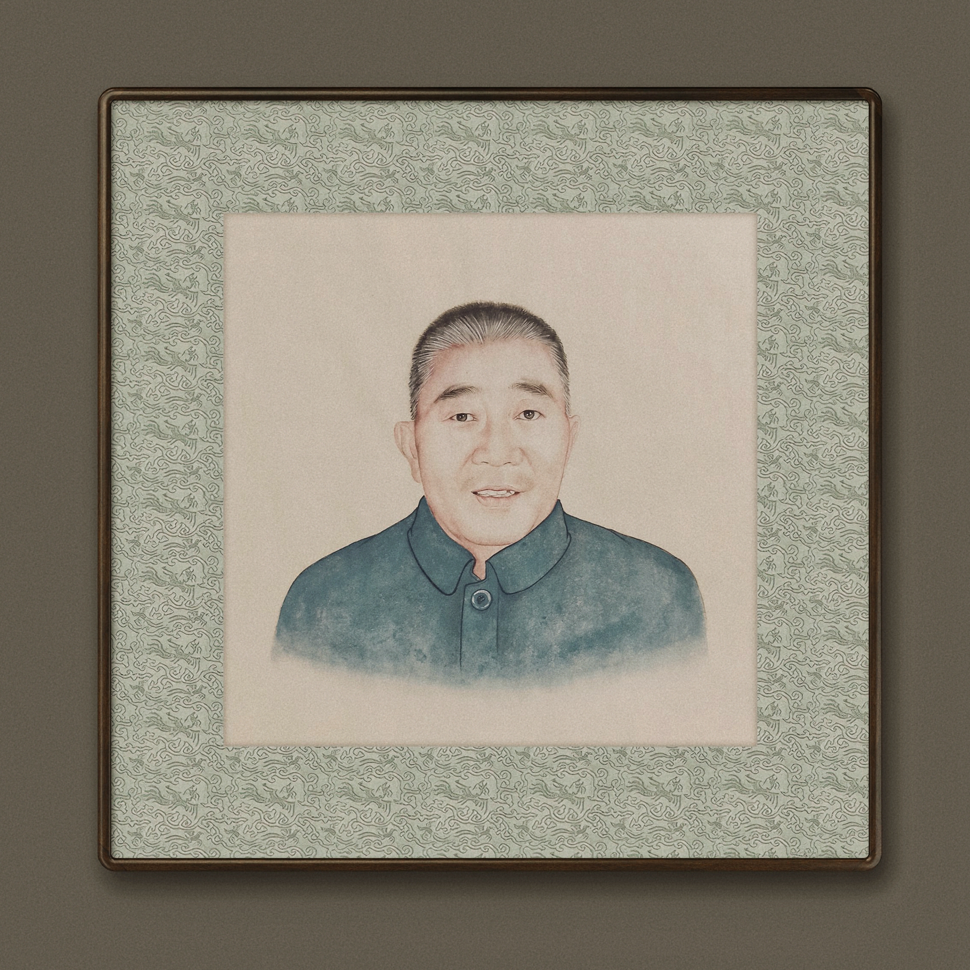 手绘工笔画像定制彩色水墨肖像手工水彩彩铅人物头像国画写意礼品