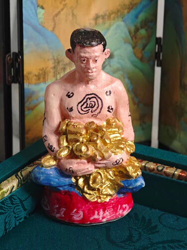 阿赞帝 财富哥 小摆件