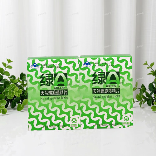 600片绿A天然螺旋藻精片抗疲劳
