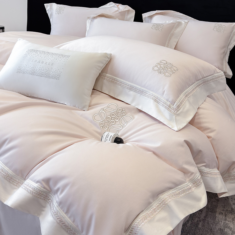 高级感100支长绒棉四件套