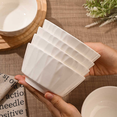 纯白瓷碗2025新款高温轻奢餐具