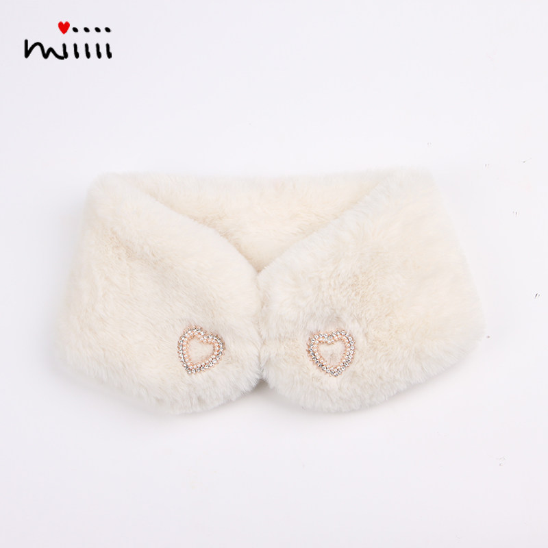 女童围领秋冬季毛绒保暖护脖洋气奶白百搭圣诞节婴儿小孩宝宝围脖,童装/婴儿装/亲子装,围巾,淘宝优惠券,粉丝福利购,淘宝优惠卷