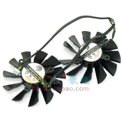 微星直径孔距温控风扇