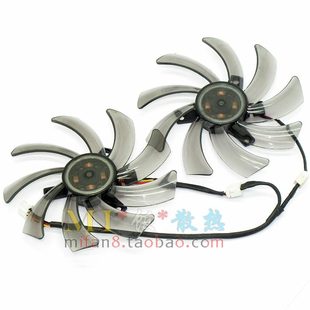 R777OC R667D3 PLD10010S12M显卡风扇 N56GOC 技嘉GVN550WF2