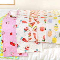 1 mét vải trái cây nhóm vải cotton bộ đồ giường vải hướng dẫn sử dụng quần áo trẻ em vải thủy triều xử lý giải phóng mặt bằng - Vải vải tự làm cotton lạnh