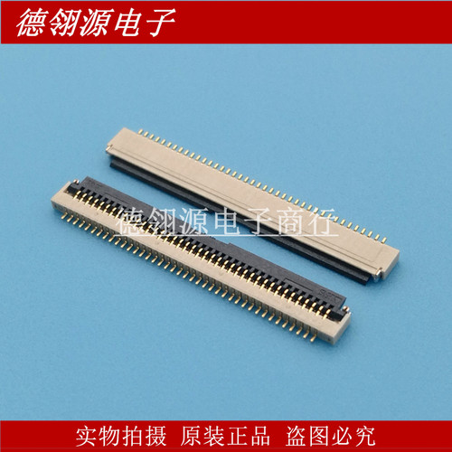 FH19SC-40S-0.5SH 0.5mm间距40pin翻盖下接 HRS原装正品连接器