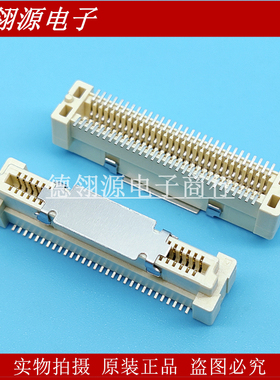 61082-062402LF 0.8mm间距 60pin 高度7.7mm FCI全新原装连接器