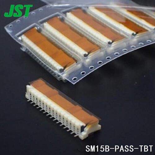 SM15B-PASS-TBT(LF)(SN) 2.0mm间距 15pin 卧贴针座 JST连接器