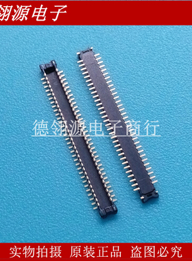 AXE664124 板对板连接器 0.4mm间距64pin公座 全新原装正品