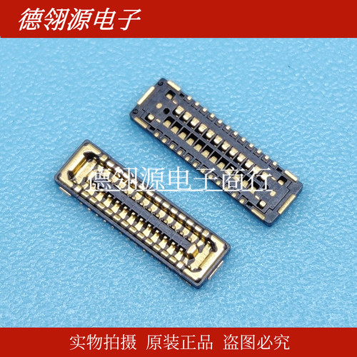 BK13C06-24DS/2-0.35V 0.35mm间距24pin母座 HRS广濑原装连接器