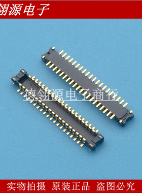 AXE640124 AXE640124D 0.4mm间距40PIN公座 全新原装连接器