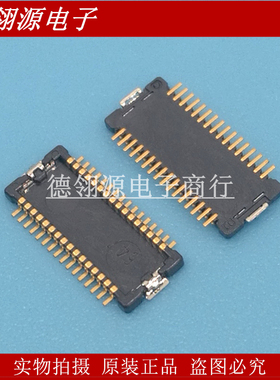 AXK8L32124BG AXK8L32125BG 0.4mm间距 32PIN 公座 全新原装