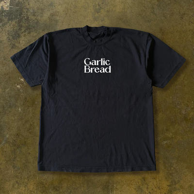 王有病工作室 Garlic Bread蒜香面包趣味字母小众潮牌男女短袖T恤