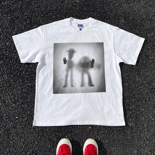 重磅260G 短袖 幕后 shirt男情侣装 t恤 巴斯光年T 王有病工作室