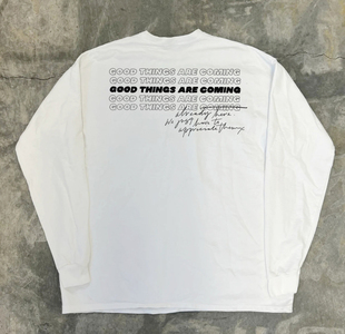 清仓款 t恤男女情侣上衣 小众设计感好事将近创意文字宽松长袖