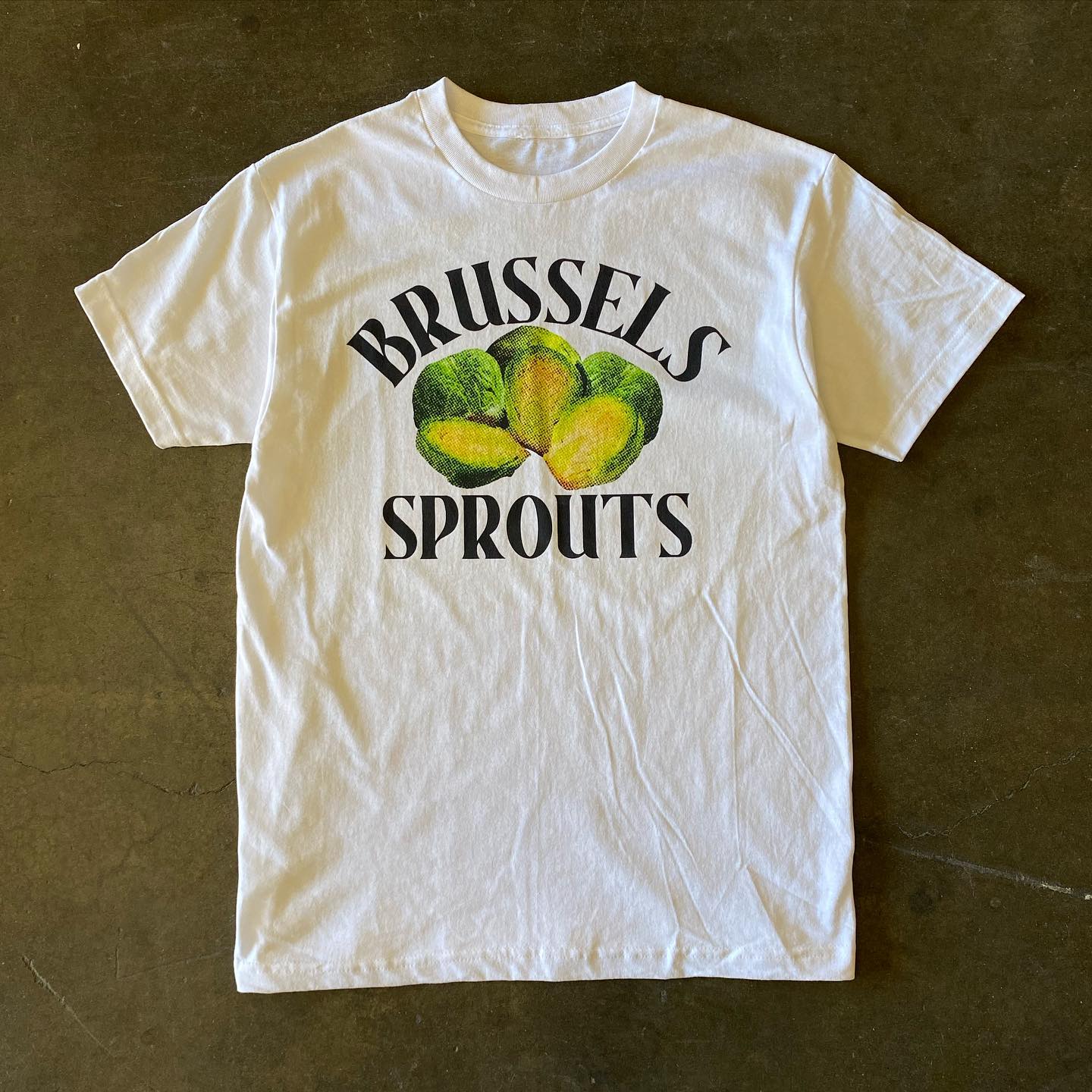 王有病工作室 220G 透气正肩版！ sprouts甘蓝嘻哈男女短袖T恤