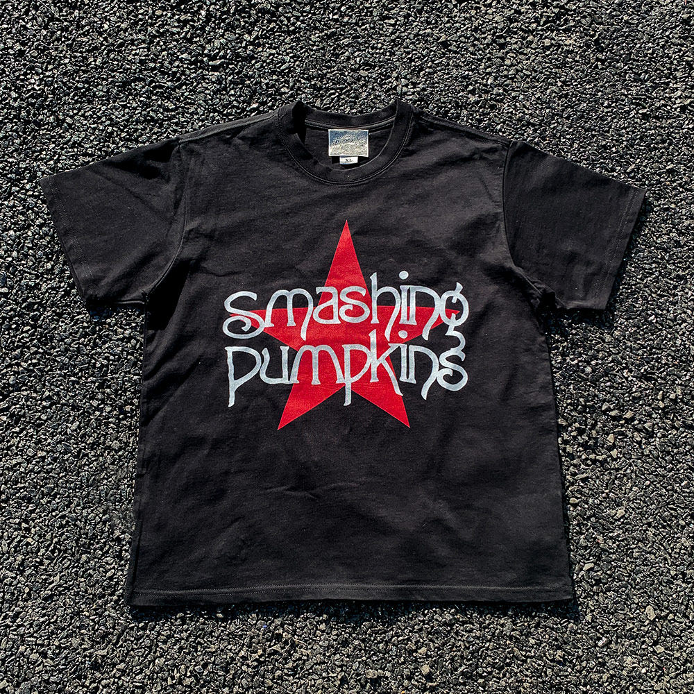 王有病工作室 重磅260G！Smashing pumpkins碎南瓜乐队短袖T恤
