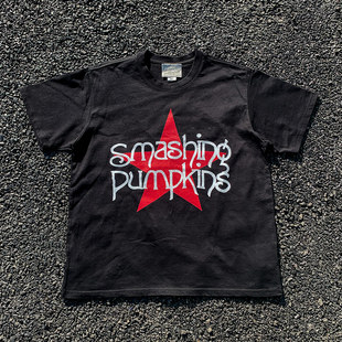 王有病工作室 重磅260G！Smashing pumpkins碎南瓜乐队短袖T恤