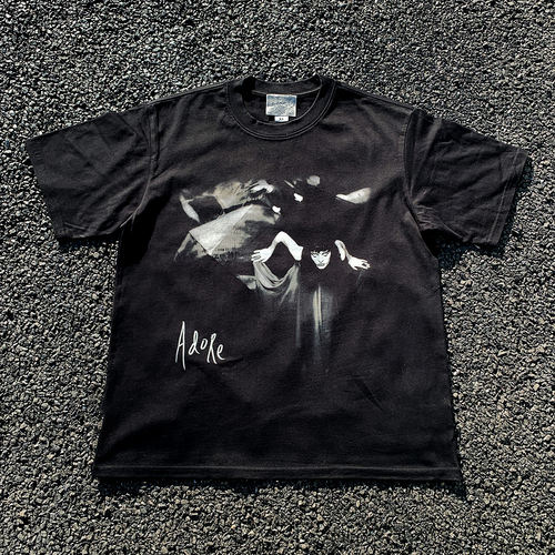 王有病工作室 重磅260G！粉碎南瓜摇滚乐队T-shirt情侣装短袖T恤