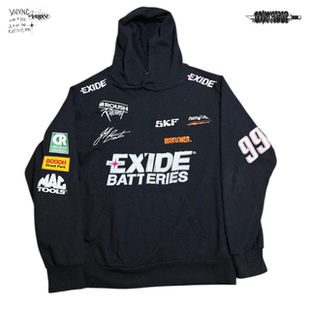 上衣宽松 重磅赛车服高级感复古慵懒风卫衣大码 清仓款 450G美式