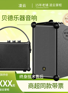 贝德BD-H0490 0887便携式乐器弹唱电吹管手提户外蓝牙移动K歌音响