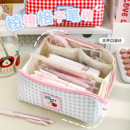高颜值大开口笔袋小学初中生专用2025新款 女生大容量文具袋铅笔盒