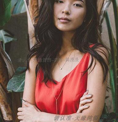 银项链女日韩风锁骨简约