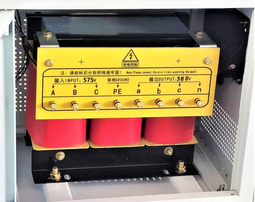 三相干式变压器575转380V SG-10KVA 20K 30K 40K50KW出口设备转换
