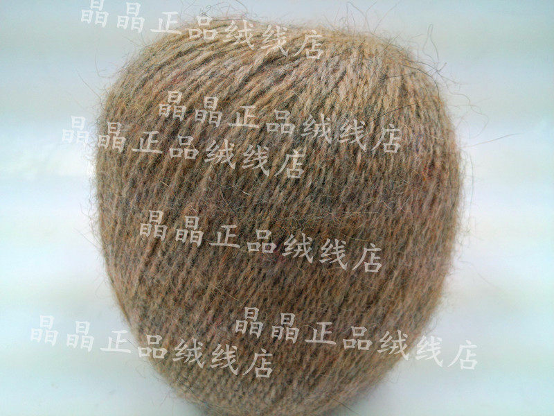 黑黛貂6+6手编中粗长貂绒毛线毛线手编貂绒围巾线特价毛线