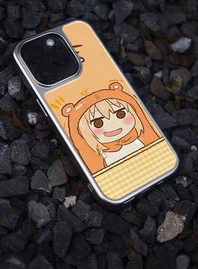 小埋搞怪电镀玻璃黑框磨砂手机壳适用苹果iphone17promax华为华为MATE50PROOPPORENO13华为PURA70PROPLUS小米