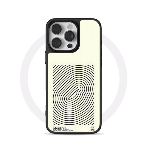 维伦纽夫赛道大孔黑框玻璃磨砂磁吸碳纤纹手机壳适用苹果iphone17promax华为小米14PROP60PROP70ULTRA12/13/1