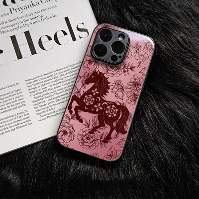 苹果17promax马年马上有钱E玻璃手机壳马年新年祝福有钱适用苹果华为VIVOS30PROMINI小米CIVI5PROIQOO13P70UL