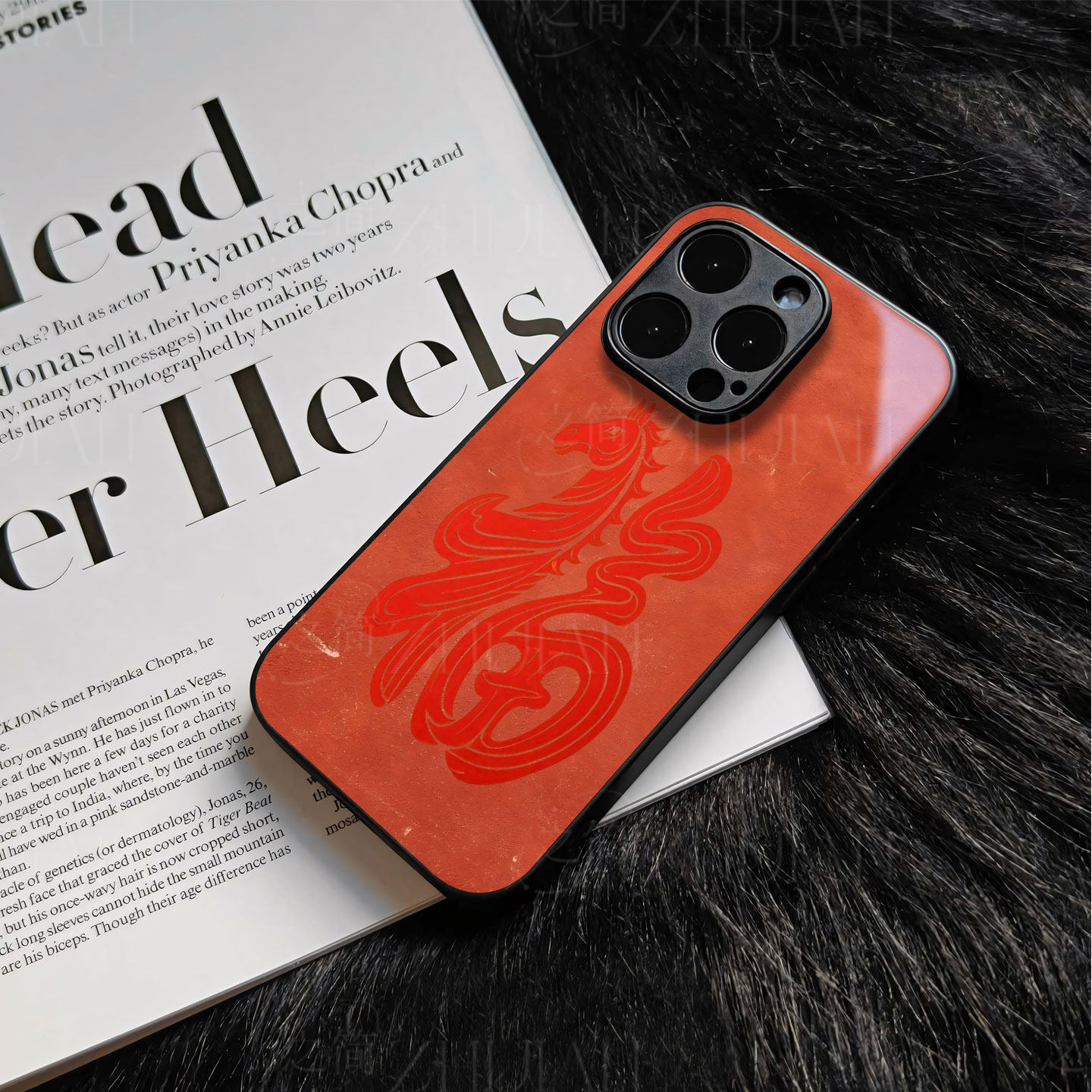 苹果17promax马年福字玻璃手机壳马年新年祝福有钱适用苹果华为麦芒40真我GT8PRO三星S25PLUS小米15至尊