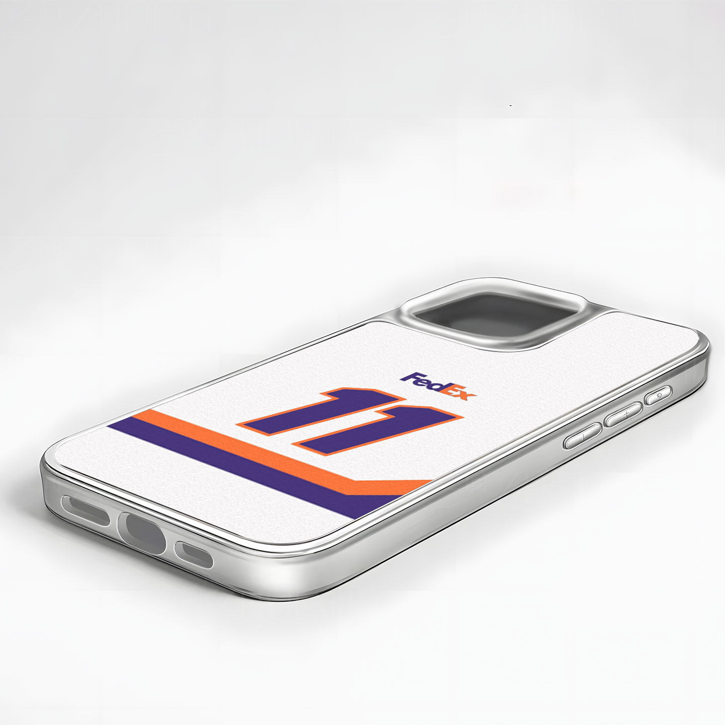 FedEx11号大孔黑框玻璃磨砂磁吸碳纤纹手机壳适用苹果iphone17promax华为全包按键15/16PLUS小众个性小米17PR