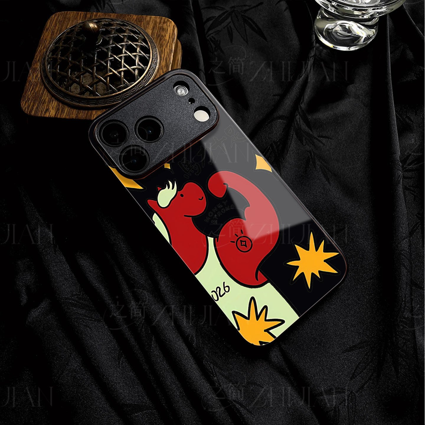 苹果17promax马力十足k玻璃手机壳马年新年祝福有钱适用苹果华为一加ACE5竞速版MATE80PROMAX小米MIX4荣耀MAG,3C数码配件,手机保护套/壳,淘宝优惠券,粉丝福利购,淘宝优惠卷