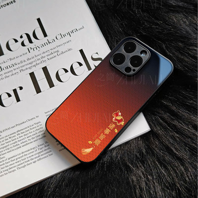 苹果17promax马年诸事皆顺h玻璃手机壳马年新年祝福有钱适用苹果华为NOVA13PRO真我GT8PRO小米MIX4VIVOS50PRO