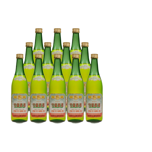 传承竹叶青酒500ml整箱特产