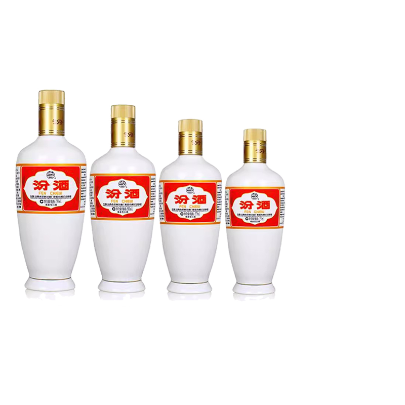 瓷瓶汾酒套装4瓶礼盒装