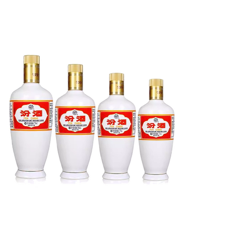 瓷瓶汾酒套装4瓶礼盒装