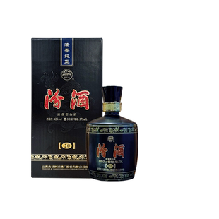 2016年老酒42度黑坛汾酒巴拿马20礼盒375ml单瓶杏花村清香型白酒